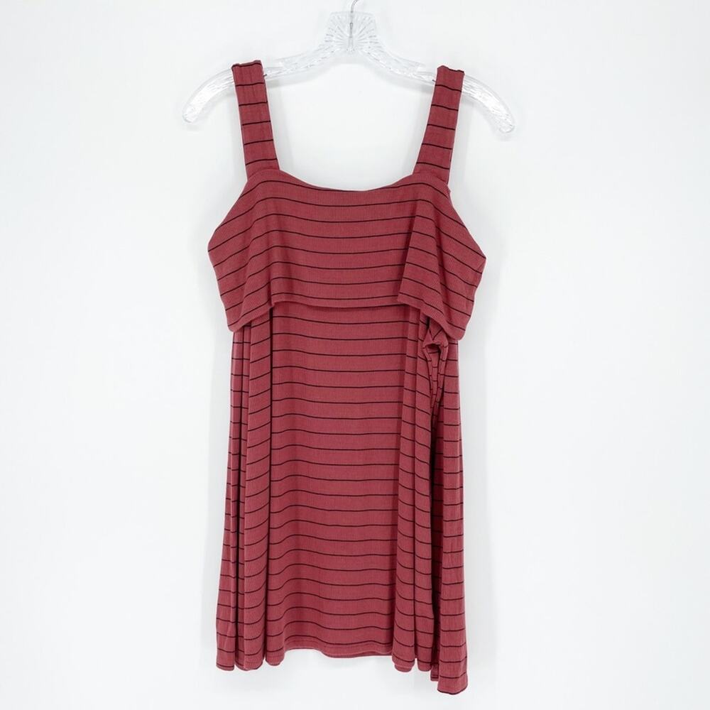 Motherhood Maternity Soft Stretchy Stripe Cold Shoulder Top Size XL